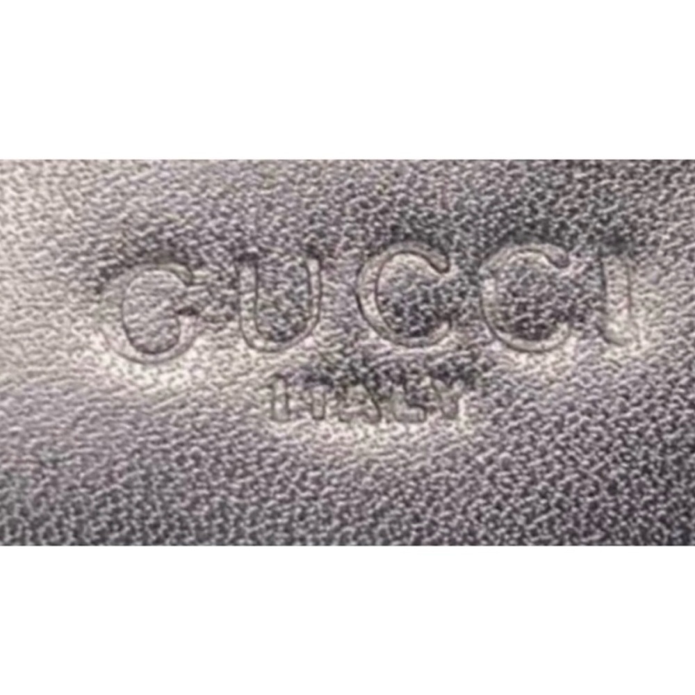Authentic Gucci Large Black Leather Vintage Over-The-Shoulder Bag - Picture 13 of 14